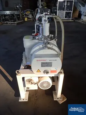USED Pfeiffer Vacuum Pfeiffer Vacuum System, Model WU850, 55 CFM