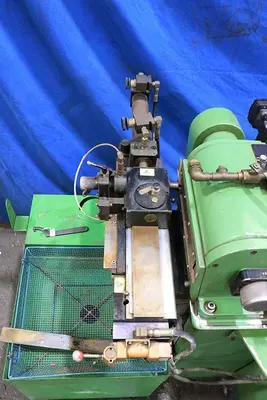 GLEBAR MODEL TF-9DHD  "MADE IN USA" CENTERLESS GRINDER
 PROGRAMMABLE BY TOUCHSCREEN CONTROL,
    AUTO INFEED & THRUFEED