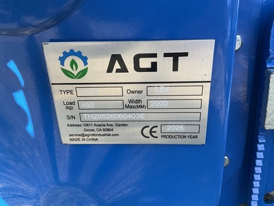 Used AGT TH205 3-POINT ROTARY TILLER Rotary Tillers Michigan US | Miedema Asset Management Group #1392863
