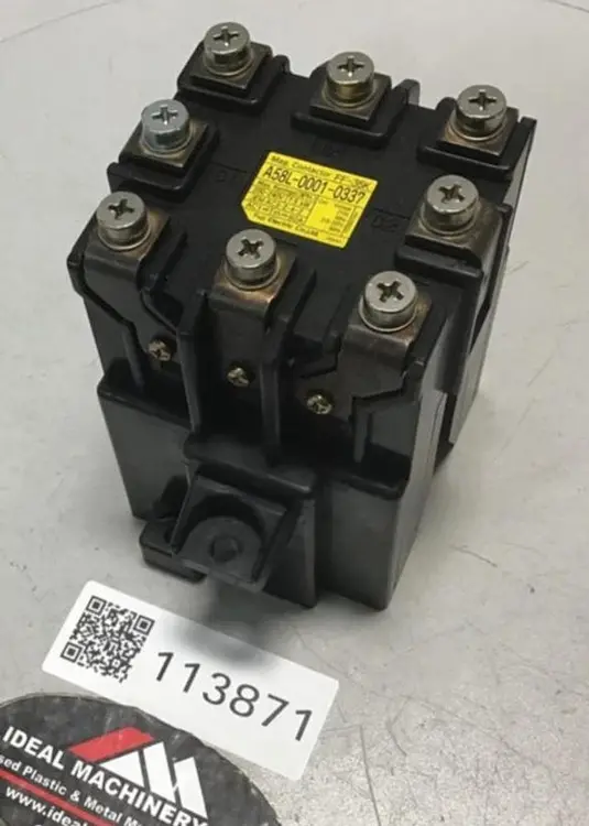 Used FUJI ELECTRIC A58L-0001-0337 PLC Contactors Michigan US | Ideal Machinery #1174008