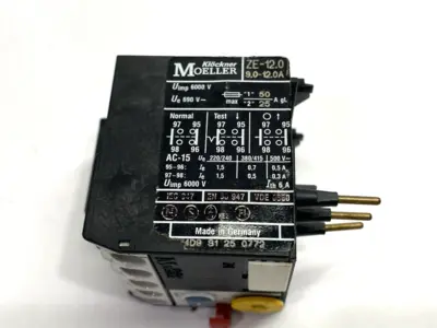 USED MOELLER THERMAL OVERLOAD RELAY 12A 014752