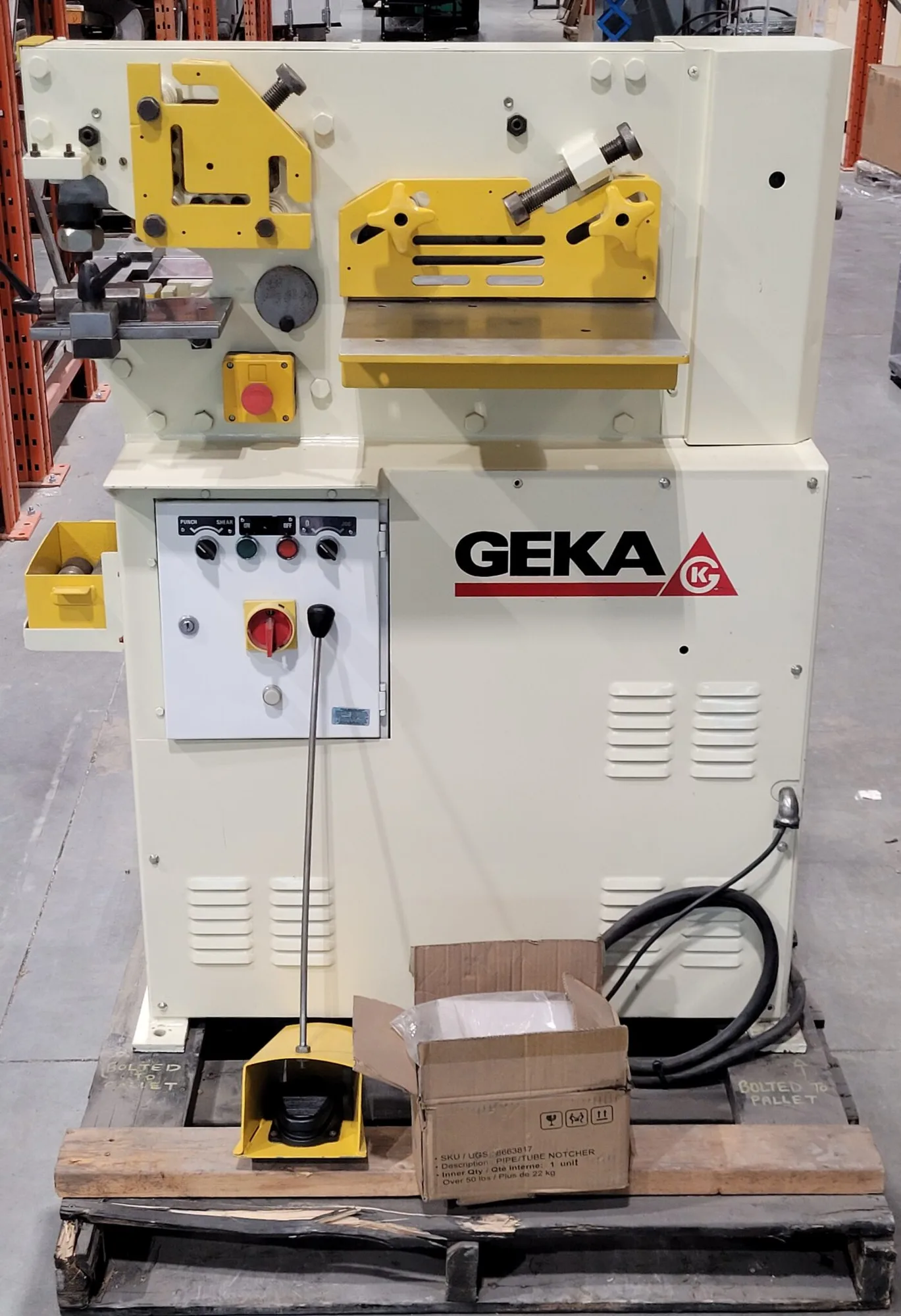 GEKA Microcrop Ironworker