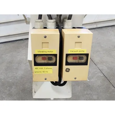 Used 5 cu/ft Vacuum Loading Hopper Loader for Pelleted Seed