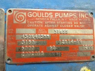 USED Goulds 3180 XL