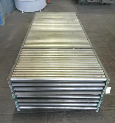 SPC9393  Conveyor roller conveyor CS, 4' wide by 10' long