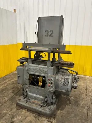 18 TON TISHKEN 4 POST MECHANICAL CUT-OFF PRESS USED
