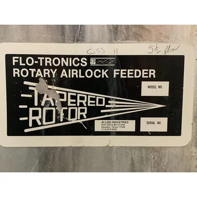 Used 10" Stainless Steel Flo-Tronics Rotary Airlock Feeder Valve