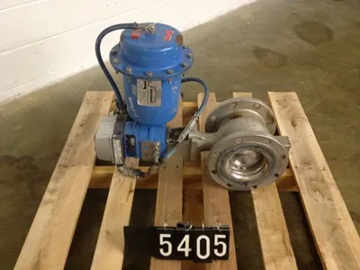 Neles Jamesbury 6"-150 V-Ball Control Valve