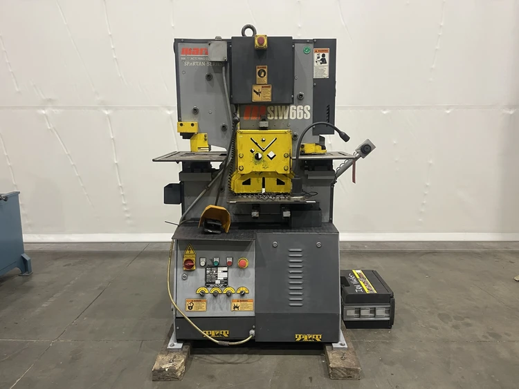 Used MARVEL MANUFACTURING MSIW66S Ironworkers Michigan US | Vander Ziel Machinery Sales #482658
