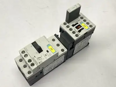 Used Siemens Contactor Starter Combination 0.9-1.25A 400VAC 24VDC Starters Michigan US | Maverick Industrial Sales #1401900