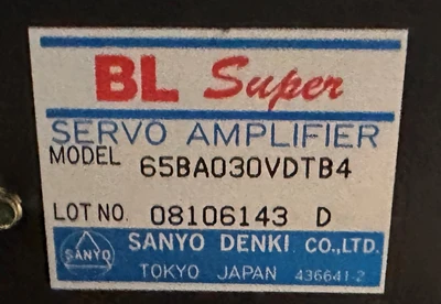 SANYO DENKI / BROTHERS 65BA030VDTB4 SERVO AM