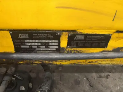 Used ACCO X7600-38-7-12-21-B8M Sheet Lifters Ohio US | Yoder Brothers machinery #91217