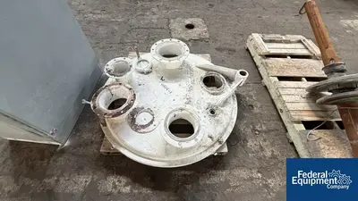 USED MTI 1500 Liter MTI Mischtechnik High Intensity Mixer, 450 HP, Model M1500S