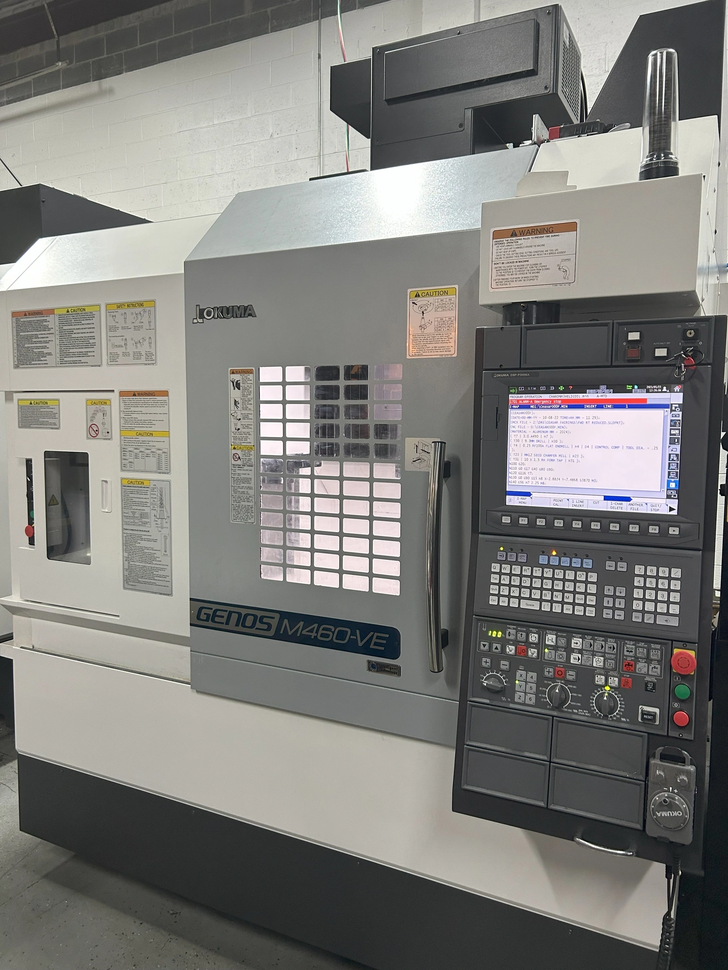 USED 2019 OKUMA GENOS M460-VE