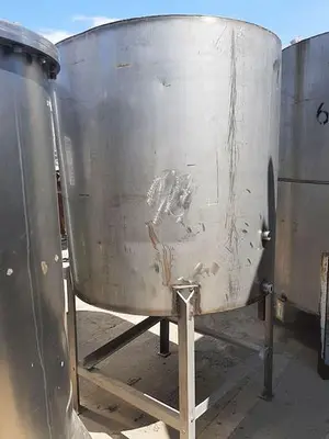 Tank, 360 Gallon, 316 Stainless Steel, FT/DB, 48" x 46" #S744704
