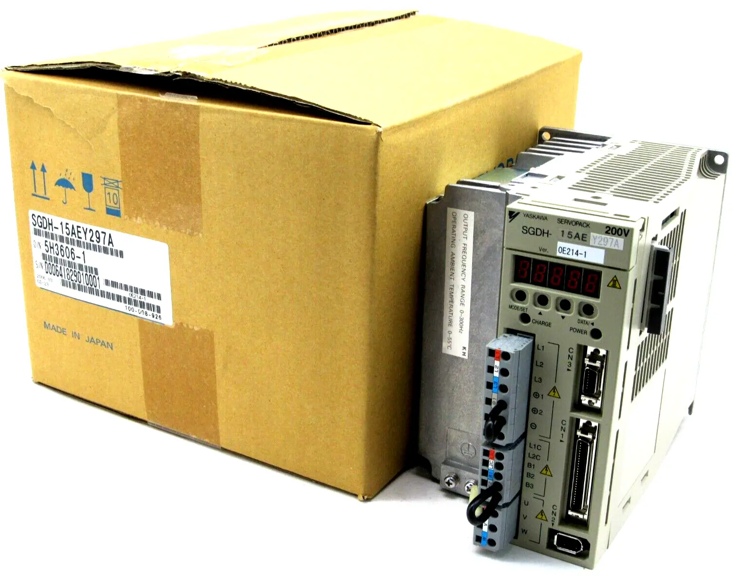 NEW YASKAWA ELECTRIC SGDH-15AEY297A SERVOPACK SGDH15AEY297A