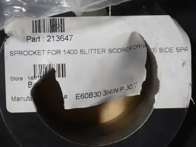 Sprockets/pulleys