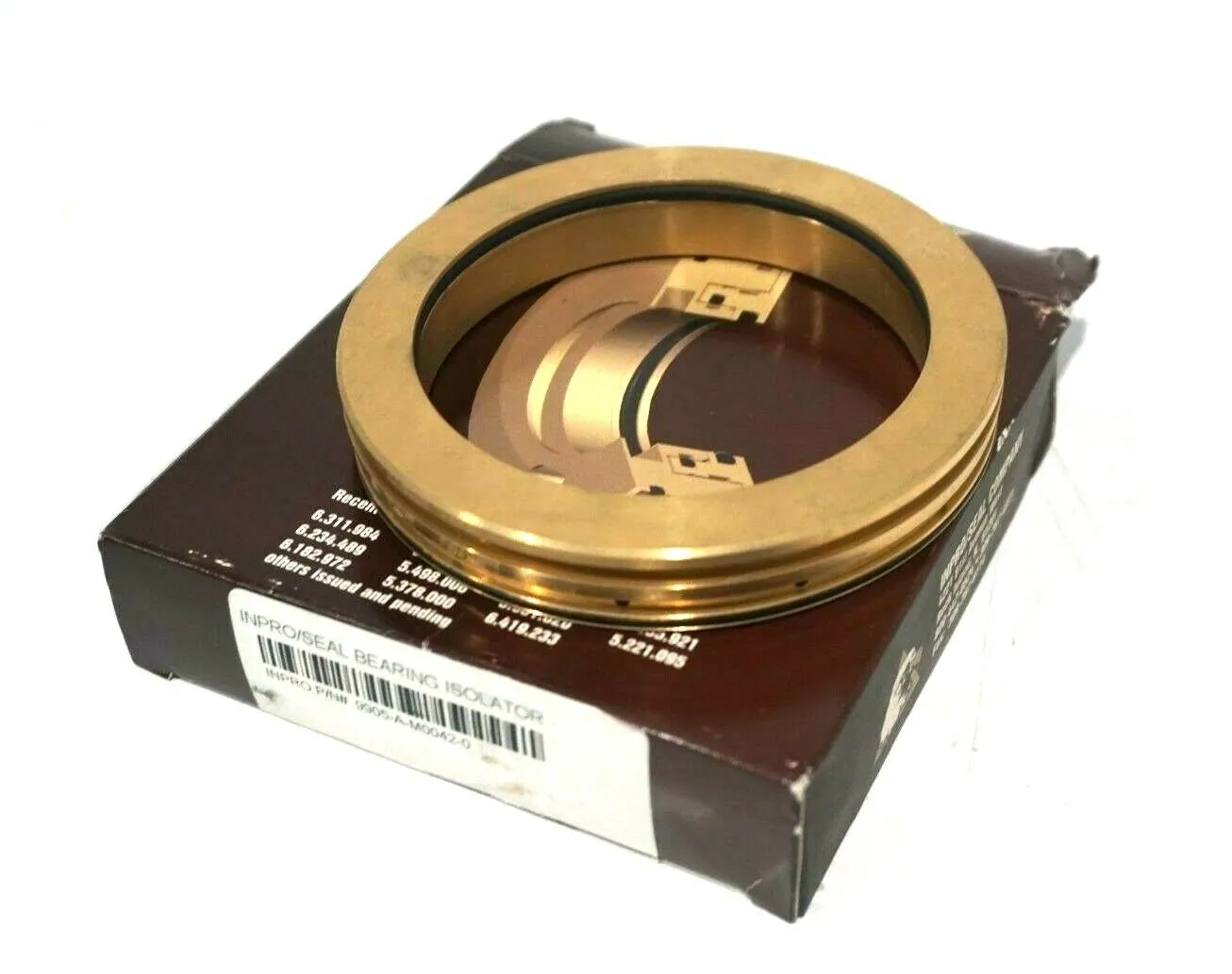 NEW INPRO SEAL COMPANY 9905-A-M0042-0 BEARING ISOLATOR 9905AM00420