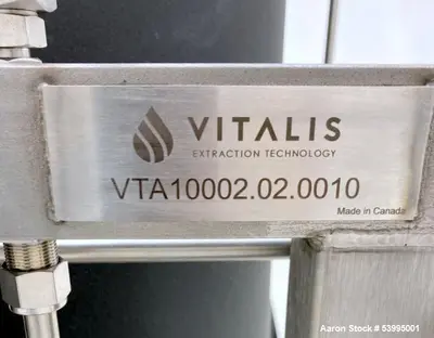 Used Vitalis Q90 Supercritical CO2 Extraction System – Dual 45L Vessels