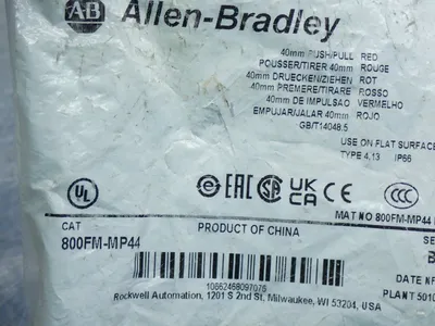 New | in-Stock ALLEN BRADLEY 800FMMP44 Switch Parts Ohio US | HGR 24 #1070382
