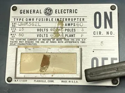 USED GE THFP362/THFP362L