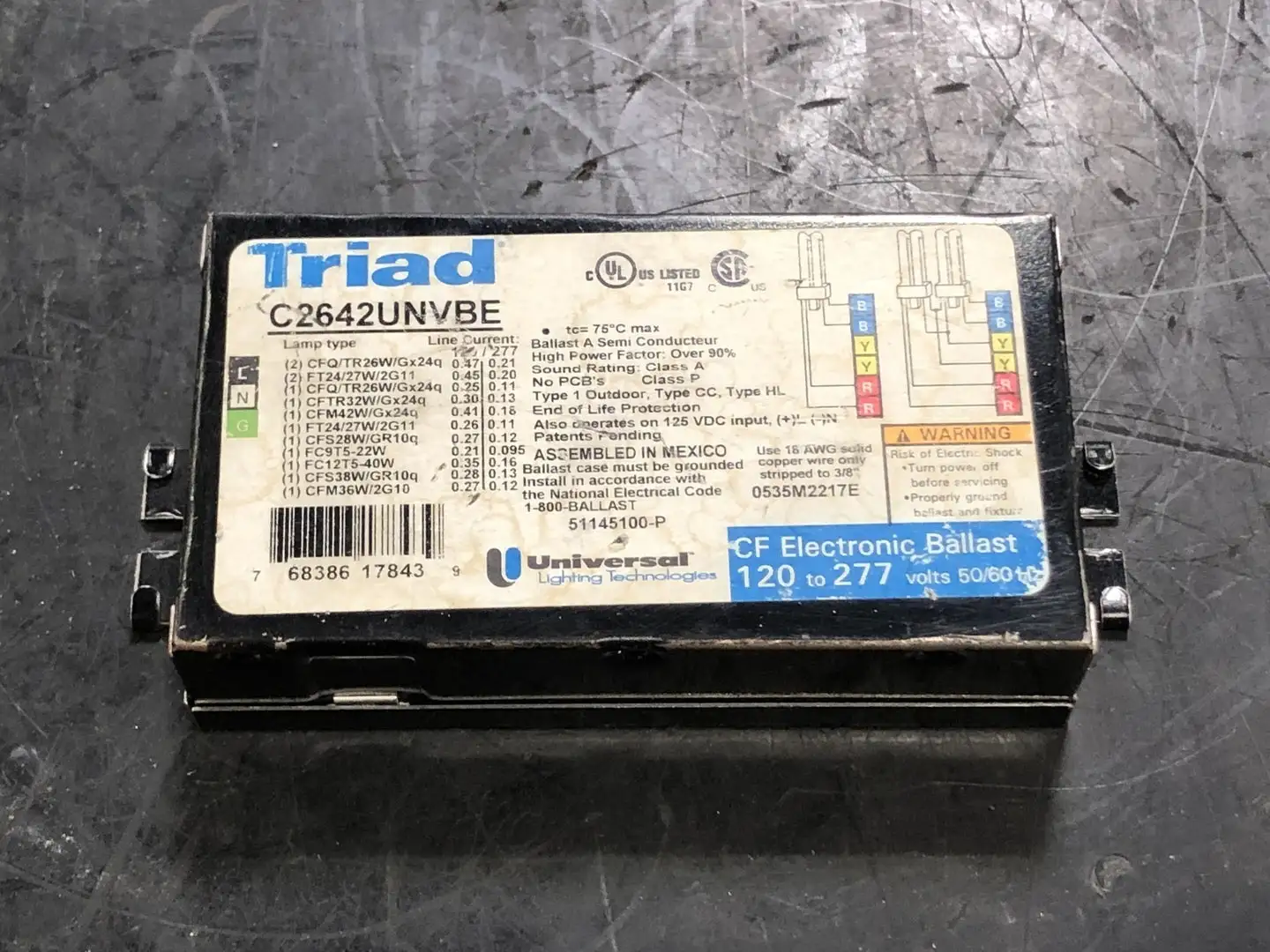 USED TRIAD C2642UNVBE