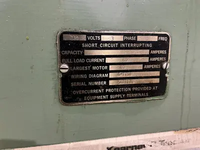 #3 KEARNEY & TRECKER MODEL #310-S-15 HORIZONTAL MILL: YOBRO #24815