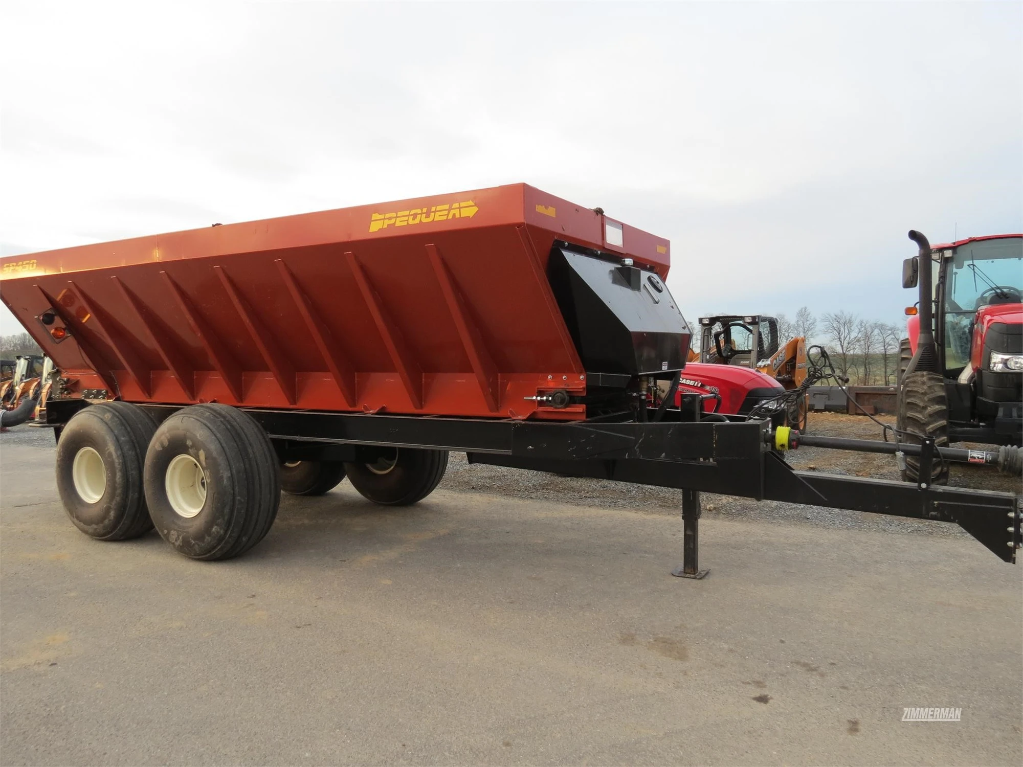 New | in-Stock 2026 PEQUEA SP450 Manure Spreaders Pennsylvania US | Zimmerman Farm Service #1409845