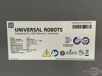 Used 2020 UNIVERSAL ROBOTS UR5E Robots Illinois US | Perfection Global, LLC. #1232845