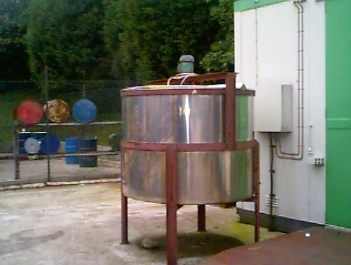 2000 L S/S Mixer 0.75 Kw 1400 Rpm