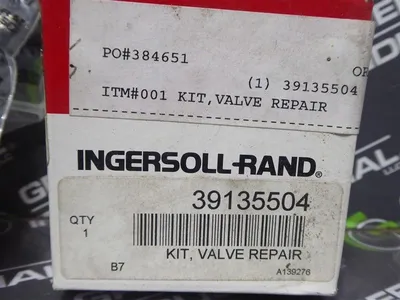 Ingersoll Rand 39135504 Valve Repair Kit New NIB