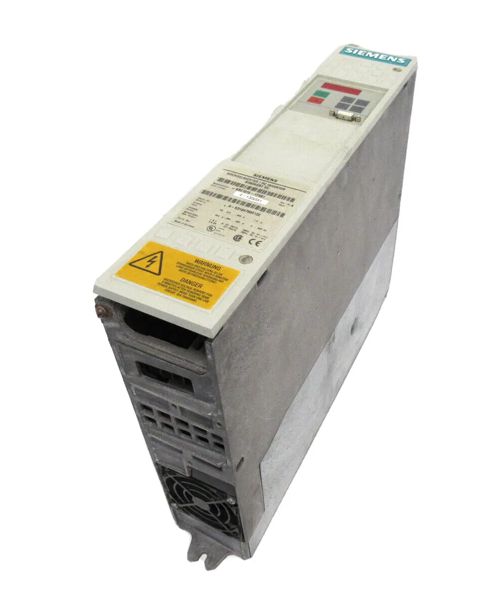 USED SIEMENS 6SE7016-1TA61 DC INVERTER 6SE70161TA61 (SEE DESCRIPTION).