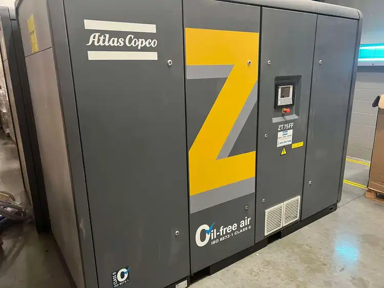 Used 2016 ATLAS COPCO ZT75FF Air Compressors (Misc) Iowa US | Revelation Machinery #403669