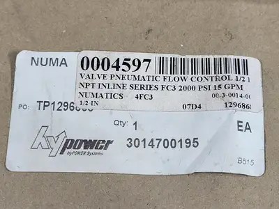 New | in-Stock NUMATICS 4FC3 Valves/Fittings British Columbia CA | Lenmark #1440730