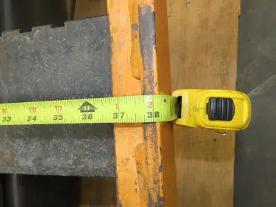Clark S40 PowrWorker Forklift Mast 2-Stage 130" Lift 47"x 38" Carriage Class 2