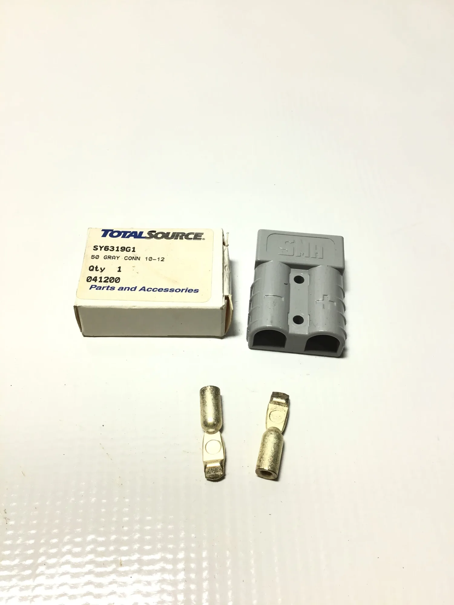 TotalSource SY6319G1 2 Way Male Battery Connector 10-12
