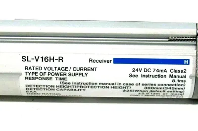 NEW KEYENCE SL-V16H-R SAFETY LIGHT CURTAIN SLV16HR