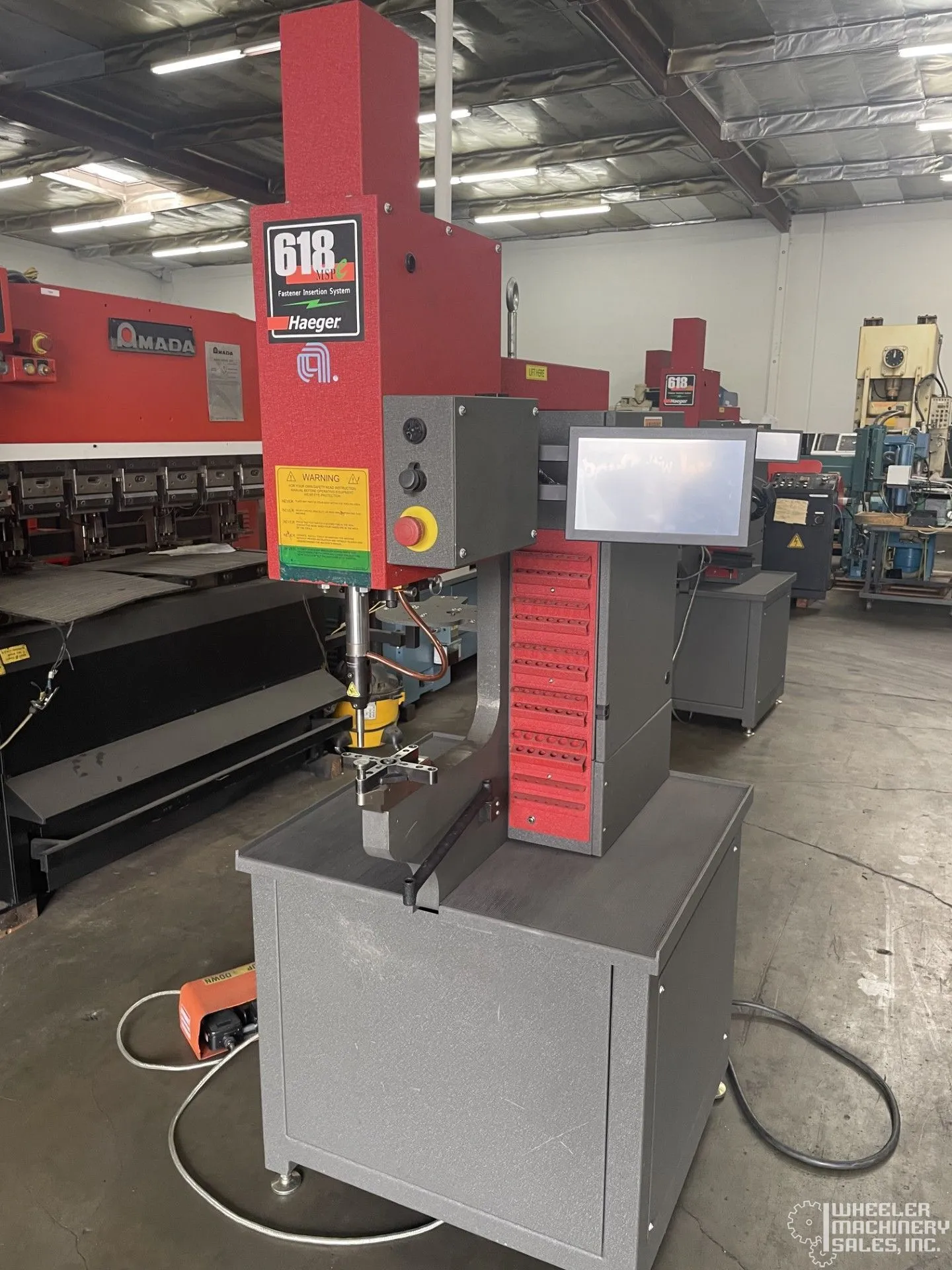 2021 HAEGER 618 MSPe Hardware Insertion Machine w/ Touch Screen Control #8335