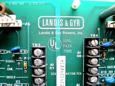 USED LANDIS & GYR UUKL-PAZX-75M5 PC BOARD UUKLPAZX75M5