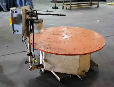 5,000 Lb. INTEK AUTOMATION CONTROLS Pallet Uncoiler