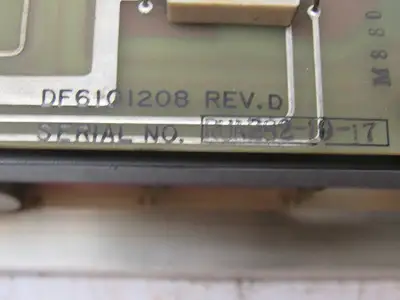 YASNAC CPCR-MR052 DF6101208 REV.D Servopack Servo Drive