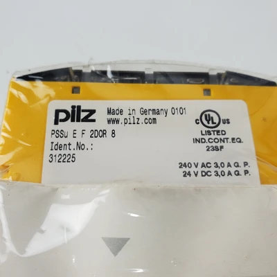 New | in-Stock Pilz Pilz E / A-Modul PSSu E F 2DOR 8 312225 Misc Industrial Equipment California US | American Industrial Supply Co. #1377217