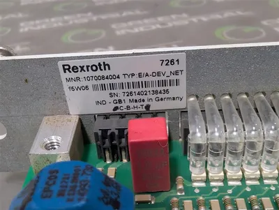 Rexroth 1070084004 E/A-DEV_NET DeviceNet Interface Card 15W06-C-B-H-T Used