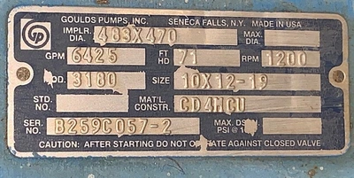 USED Goulds 3180L