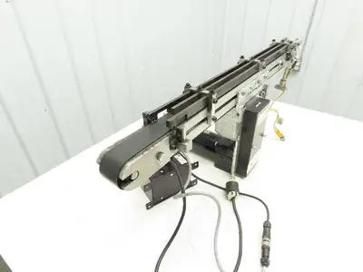 MK North America GUF-P 2000 50mm x 900mm Belt Conveyor 115V Variable Speed Drive