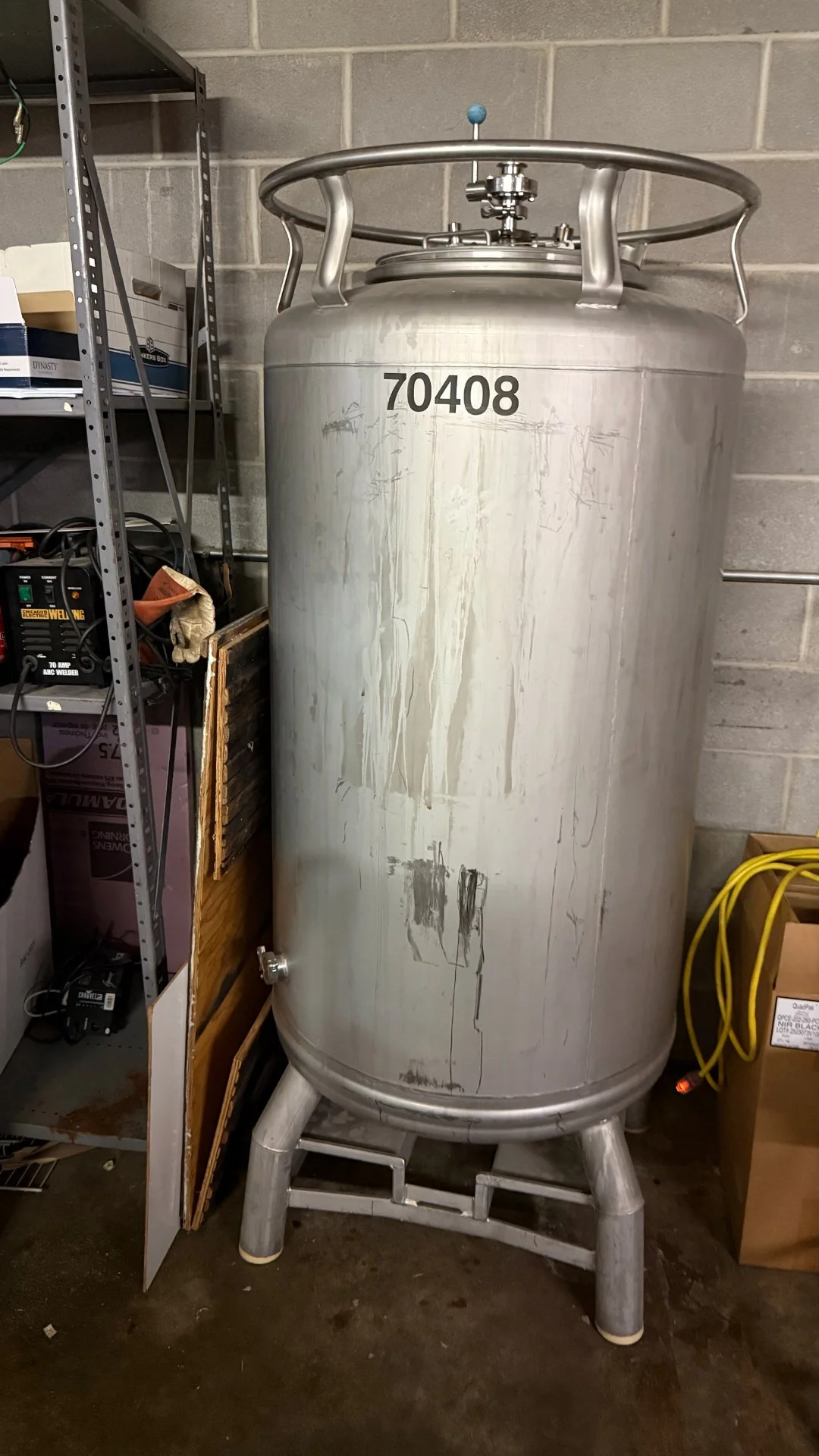 Used _UNKNOWN_ _UNKNOWN_ Stainless Steel Tanks Indiana US | Brewhouse Equipment Group #1322014