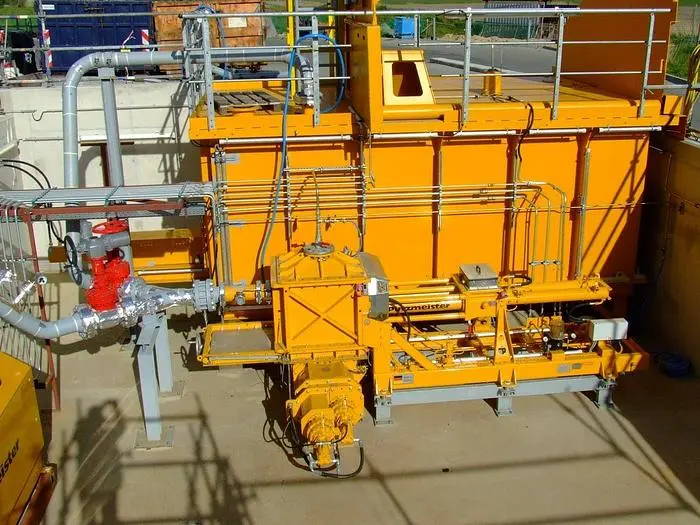 Used 2019 PUTZMEISTER SEWAGE SLUDGE CONVEYING SYSTEM Positive Displacement Pumps DE | UCY Industrial GmbH #450831