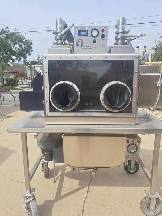 Used GERMFREE LAB INC CGB-3SS Glove Boxes California US | Machinery & Equipment #880475
