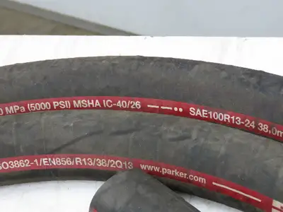Parker 782TC-24  1-1/2"x 26' Tough Cover High Pressure Hydraulic Hose 5000psi
