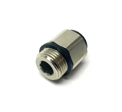 New | in-Stock PARKER PNEUMATIC PUSH-IN FITTING 1/2" BSPP THREAD 12MM TUBE Hoses | Maverick Industrial Sales #1114111